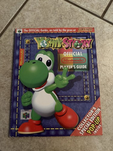 Yoshi's Story Official Strategy Guide Nintendo Power No Poster - Picture 1 of 2