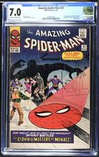 🕸  Amazing Spider-Man #22 CGC 7.0  ✨1st Appearance Princess Python! Marvel 1965