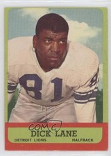 1963 Topps Dick Lane Dick Night Train Lane #32 HOF