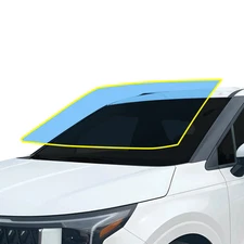 Pre Cut For Kia Carnival 2022-2026 Front Windshield Protection Clear Bra Film
