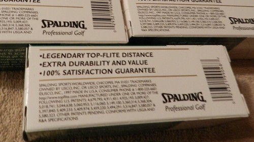 Spalding Molitor 422 Golf Balls White 15 pack from 1996 & 15 Spalding Top Flite - Picture 6 of 7
