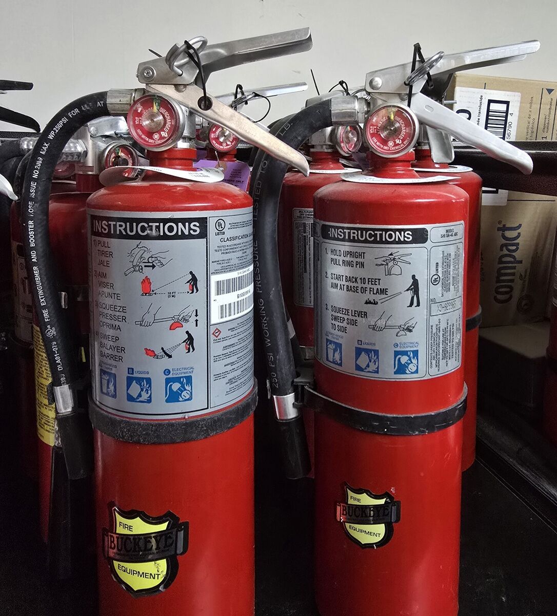 Fireblitz 消火器 AB-600 600ml Fire Blitz Automatic Fire Extinguisher