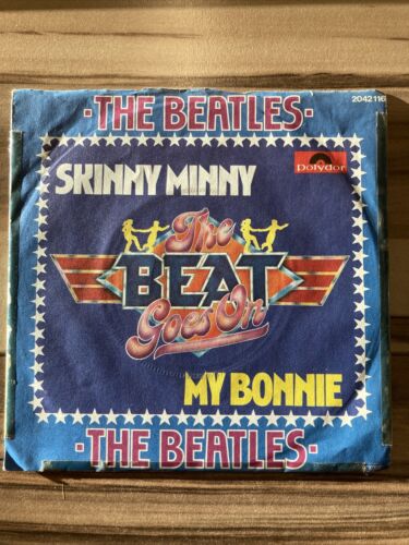 60er Jahre - The Beatles - Skinny Minny / My Bonnie - 7“ Vinyl Single - Photo 1/2