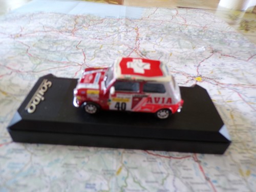 Austin Mini Cooper N°40 Monté Carlo 1994 Camandona SOLIDO 1/43 en boite - Foto 4 di 5