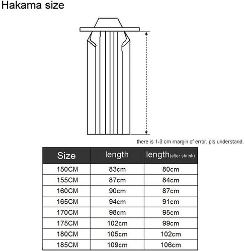 Japón Kendo Aikido Hapkido Artes Marciales Ropa Ropa Deportiva Hakama para Hombres Mujeres - Imagen 2 de 12