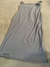 dress  Size 12 Midi Grey Thin Strap