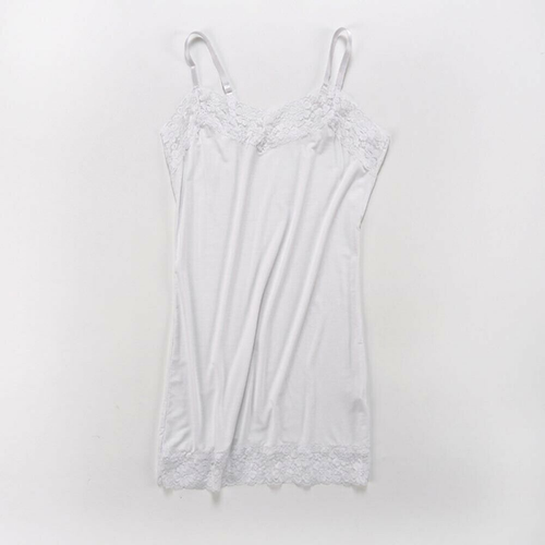 Damen Sommer weich Übergröße Spitze Tankoberteil Cami Bozzolo lang geschichtet Basic Weste - Bild 12 von 21