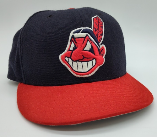 Vintage Cleveland Indians New Era 59FIFTY Authentic Diamond Collection USA 7 1/8 - Bild 12 von 12