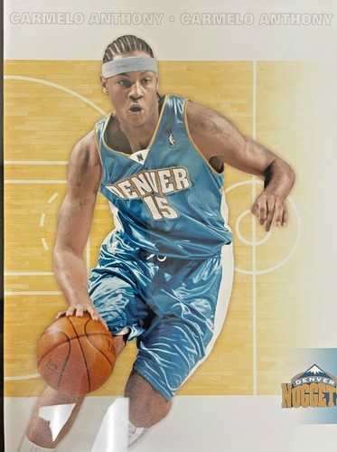 Carmelo Anthony Jersey Numbers Wall Decor BRAND NEW in Box Ltd. Edition #44/100 - Picture 2 of 6