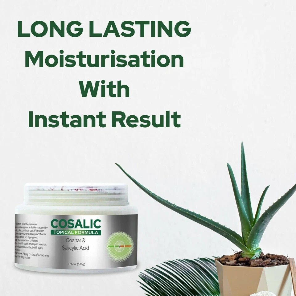 NEW Coal Tar Salicylic Acid Ointment 1.76oz / 50g – Psoriasis & Skin Treatment. - Image 4 of 4