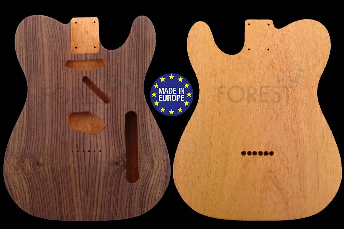 TELECASTER 50s Body guitar Honduras Mahogany bookmatched Indian rosawood top TELECASTER 50s Body guitar Honduras Mahogany bookmatched Indian rosawood top