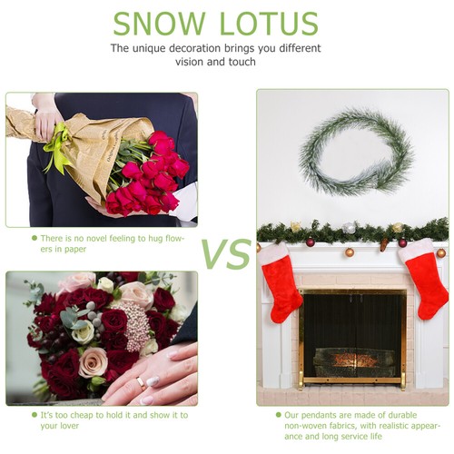 Christmas Front Door Wreaths Garland Christmas Decorations Holiday Wreath - 第 11/12 張圖片