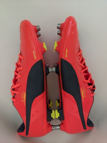 Puma evoPOWER 1 SG US 12,5 very rare soccer football cleats Aguero Baloteli - Picture 15 of 22