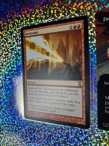 MTG Rare Regular: 175/301 Reiterate; 0376 Zurgo, Thunder's Decree (Borderless) - Picture 7 of 17