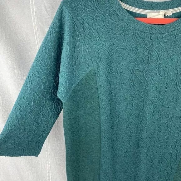 free-people-movement tunic crew neck shimmer texture sweatshirt