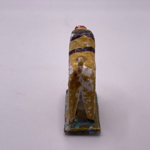 Vintage Miniature Indian Nirmal Painted Wooden Dog - Picture 4 of 6