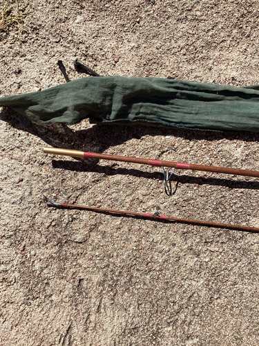 VINTAGE SOUTHWESTER 7' 2 PIECE MAGIC GLASS Combo Spin & FLY ROD - Picture 10 of 10