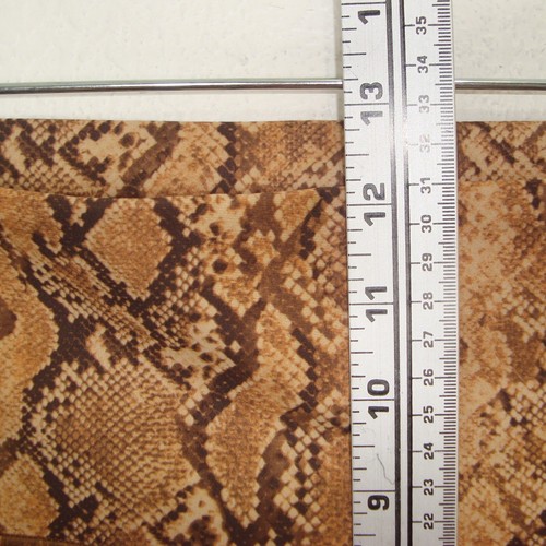 Carbon 38 Printed High Rise 7/8 Legging Sandstone True Snake Print Size L - Picture 6 of 8