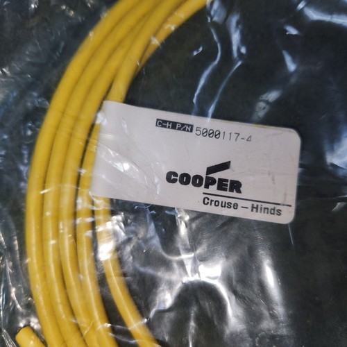 Cooper - Crouse-Hinds Cordset # 5000117-4 Connector on One End Only (34902-E4) - Picture 5 of 5