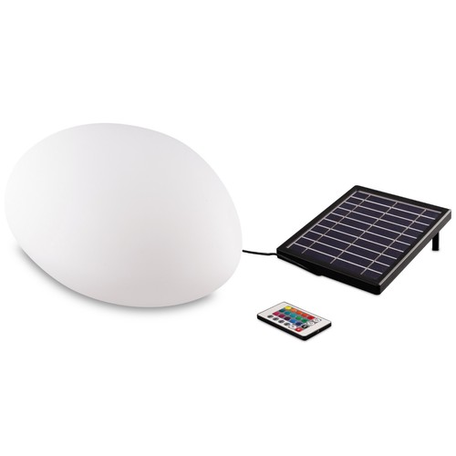 Solar RGBW Garden Light Cobblestone Shape Pathway light Yard Patio Decor+ Remote - Picture 13 of 15