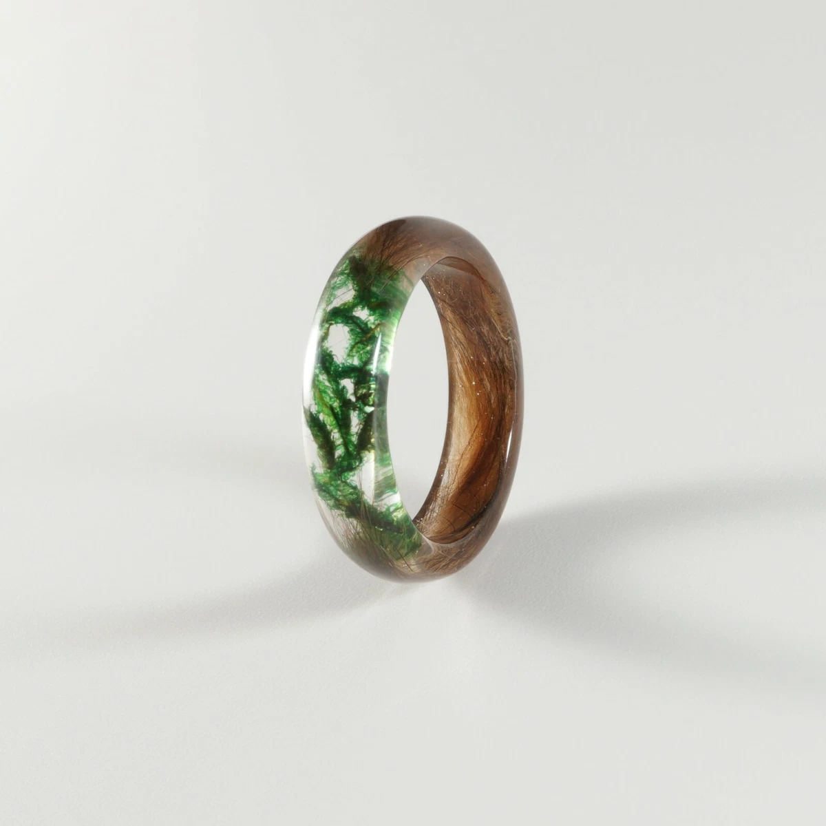 Lock of hair keepsake deals ring