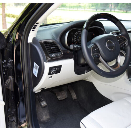 Dashboard Side Air Vent Outlet Cover Trim For Jeep Grand Cherokee 2011-2019 ABS - Foto 3 di 8
