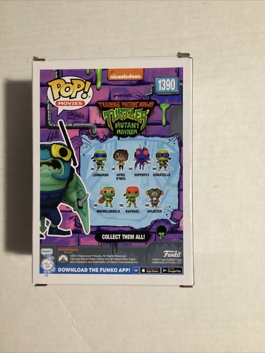 Funko Pop! Películas Teenage Mutant Ninja Turtles Mutant Mayhem Ray Fillet 1390 - Imagen 3 de 5
