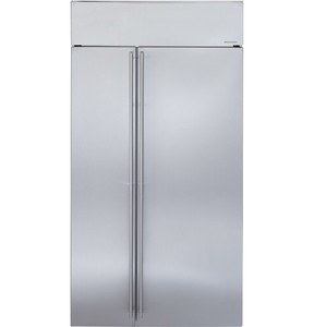 Ge Monogram 42 Inch Built In Side By Side Refrigerator Ziss420nkss