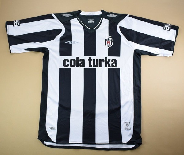 Umbro 2008-09 BESIKTAS SHIRT XL Shirt Jersey Kit Umbro 2008-09 BESIKTAS SHIRT XL Shirt Jersey Kit