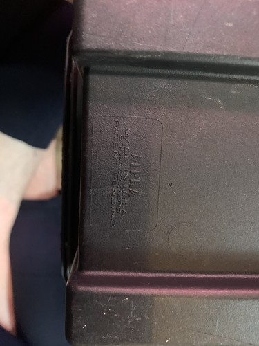 Kassettenband Aufbewahrungsbox fasst 15 Bänder Alpha Made in USA - Bild 3 von 3