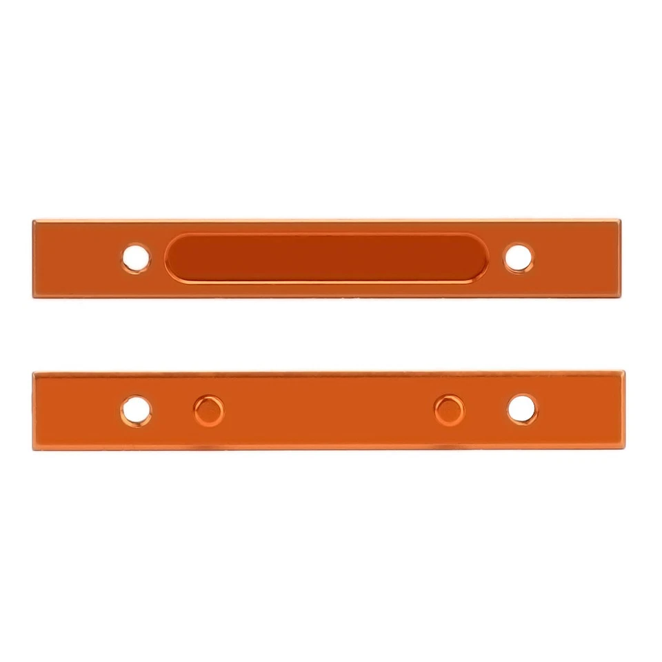 MONTAJE MAMPARO DELANTERO TRASERO ALUMINIO PARA HPI SAVAGE 21 25 SS 3.5 4.6 FLUX XL  Foto 4 de 4