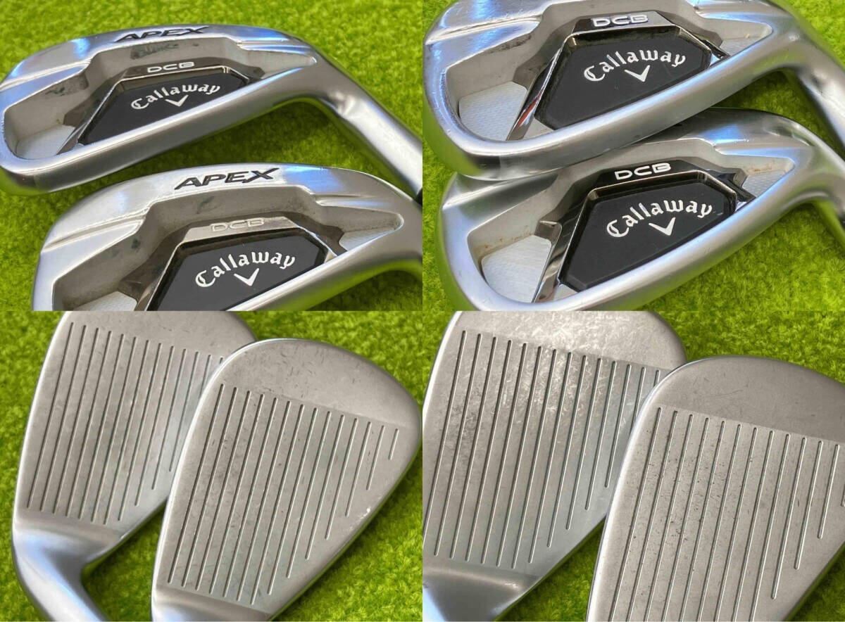 キャロウェイAPEX DCB 2021 #5-Pw ディアマナ55/R USED APEX DCB 2021｜キャロウェイ｜アイアンセット｜Diamana 55 for