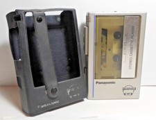 Vintage 1982 Panasonic Stereo to Go Cassette Player RQ-J11 w/ Simulated Leather