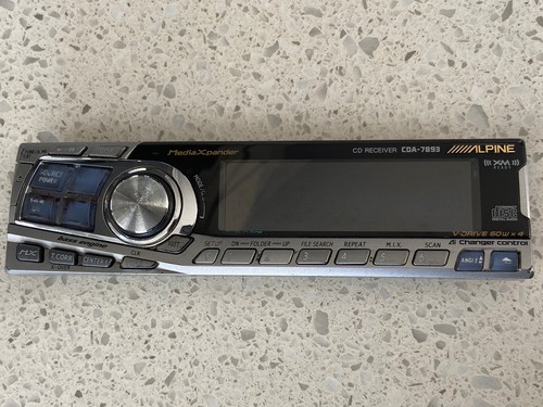 ALPINE CDA-7893 SOLO PIASTRA FRONTALE STEREO ALPINE CDA-7893 SOLO PIASTRA FRONTALE OEM🟠 - Foto 3 di 12