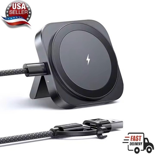 Wireless Fast Charger For Apple MagSafe iPhone 16 15 14 13 12 11 10 Pro ProMax