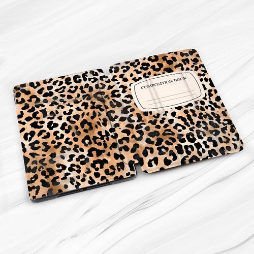 Leopard Composition Book Case For iPad 10.2 Air 3 4 5 Pro 9.7 11 12.9 Mini - Picture 2 of 6