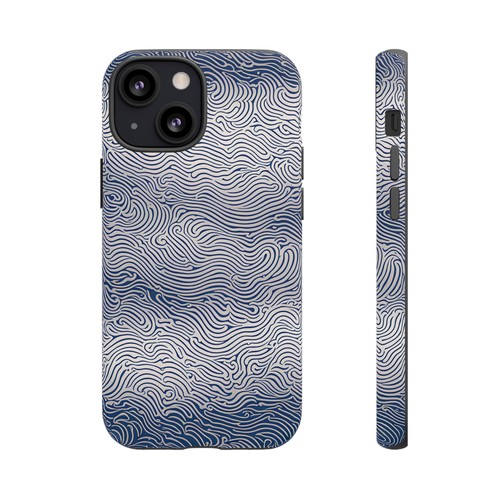 Blue and White Swirls Phone Case for iPhone, Samsung Galaxy, Google Pixel - Picture 28 of 111