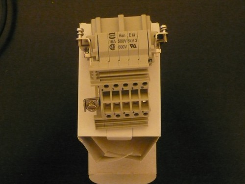 HARTING 09330104735 CONNECTOR 10 CONTACTS FEMALE HAN E AV 16A 500V 6KV, NEW - Picture 1 of 2