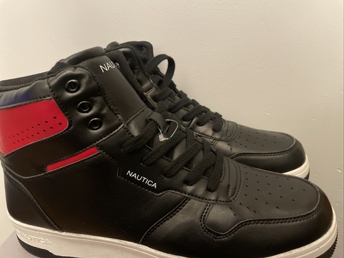Nautica Men's Fashion Sneakers Lace-Up Trainers Basketball Style Walking Shoes - Picture 4 of 4