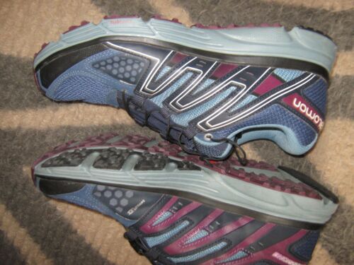 Salomon X mission 3 blue sneakers 8 - Picture 2 of 5