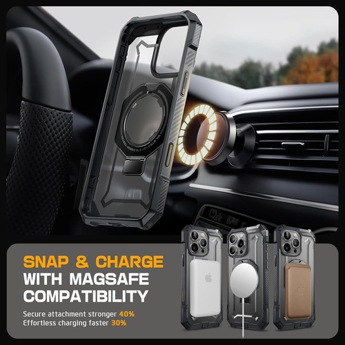 For iPhone 16 ProMax SUPCASE with Camera Control Capture Button Case Stand Cover - Picture 14 of 30