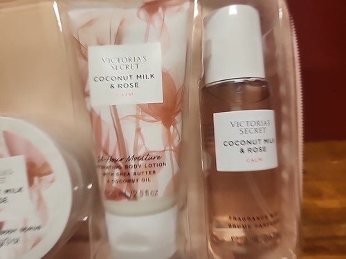 Victoria's Secret The Calm Starterset 4-teiliges Geschenkset Kokosnuss/Rose UNTEN EINZELHANDEL - Bild 6 von 7