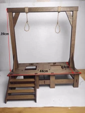 1/6 Wood Guillotine Soldier Scene Prop Model Fit 12'' Action Figur Body Toys