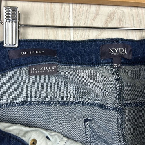 NWT Not Your Daughters Jeans NYDJ Sure Stretch Ami Skinny Jeans, 20W - Picture 6 of 8