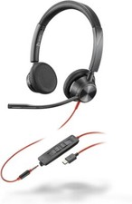 Poly Blackwire 3325 Wired Headset Hi-fi Stereo Connect to PC/Mac/Mobile 8X222AA