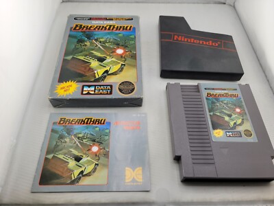 BreakThru for NES Nintendo Complete In Box CIB Good Shape