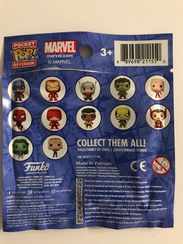 Llavero Funko Pocket Pop Mystery MARVEL Mini Figuras con Paquete - ¡Tú eliges!¡! - Imagen 3 de 7