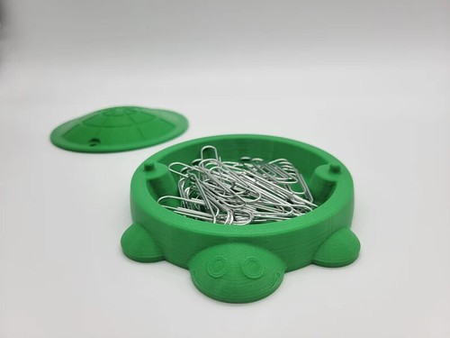 Mini Sandbox Turtle With Lid Cap | Reptile Feeder | Desk Bin Organizer | Tanks - Picture 1 of 16