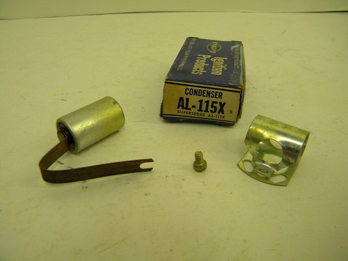 Condensador de rayas azules estándar AL-115X (57-67 AMC/Chrysler/Dodge/Plymouth) - Imagen 3 de 4