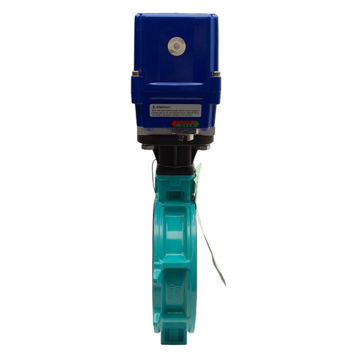 Tomoe 700Z-4I-2 Electric Butterfly Valve, 1/4 Turn, ø6in, 1.0MPa, 110VAC - Picture 6 of 8